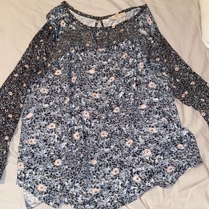 LIKE NEW Loft blouse - size 18